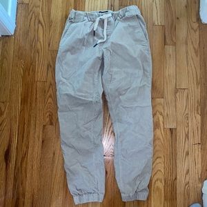 Corduroy beige pants